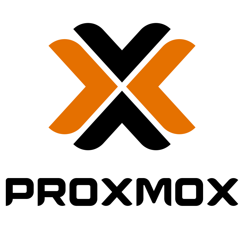 bg left:30% w:200px Logo di Proxmox
